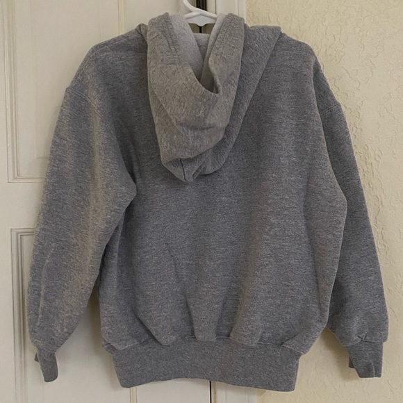 Vintage 2000's Disney World Mickey Mouse Peeking Behind a Pocket Long Sleeve Hoo - Picture 2 of 5